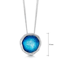 Lunar Bright Pendant Necklace in Tropical Enamel by Sheila Fleet Jewellery