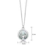 Stag's Head Pendant in Moss Enamel by Sheila Fleet Jewellery