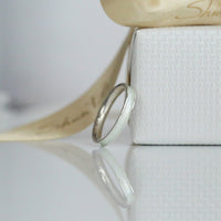 Halo Sterling Silver Ring in Crystal Enamel by Sheila Fleet Jewellery