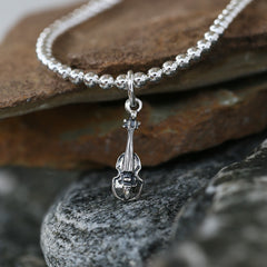 Fiddle Stretch Bracelet in Sterling Silver by Sheila Fleet Jewellery