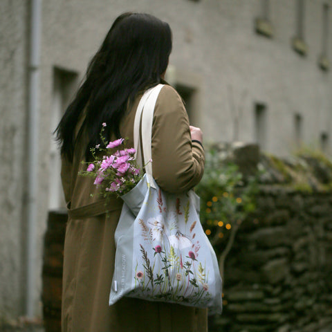 Summer Meadow Tote Bag by Sheila Fleet Jewellery