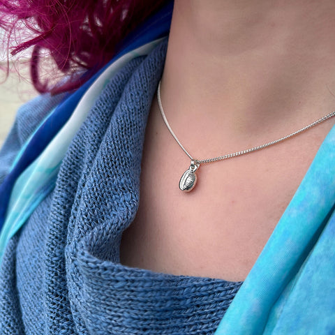 Groatie Buckie Pendant in Sterling Silver by Sheila Fleet Jewellery