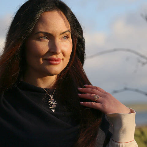 Seasons All Gold Ring in 9ct Yellow Gold by Sheila Fleet Jewellery