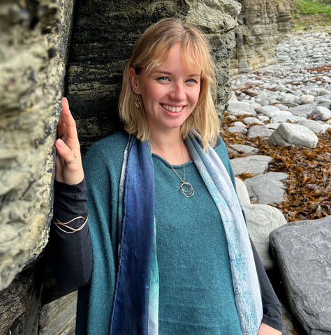 Tidal 3-part Bangle in 9ct Yellow, White & Rose Gold