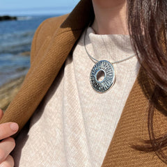 Runic Necklace in Sterling Silver