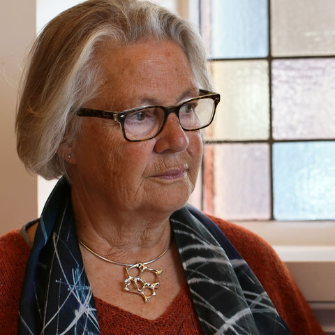 Sculpted By Time Occasion Necklace with Moonstone