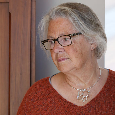 Sculpted By Time Occasion Necklace with Moonstone