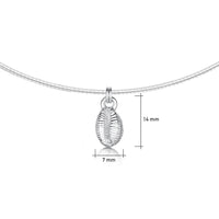 Groatie Buckie Necklace in Sterling Silver by Sheila Fleet Jewellery