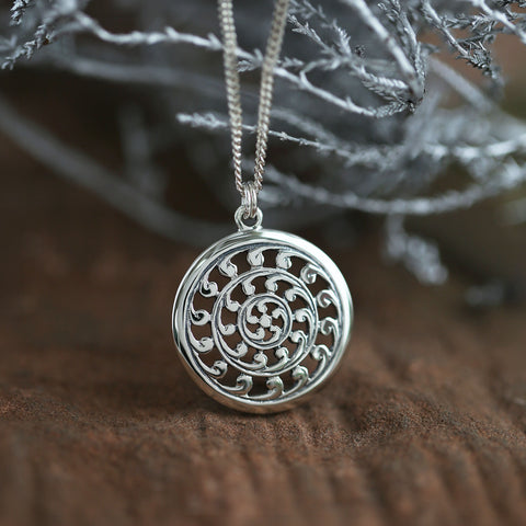 Cathedral ‘St Magnus III’ Pendant in Sterling Silver by Sheila Fleet Jewellery