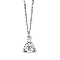 Book of Kells Trinity Knot Small Pendant in sterling silver by Sheila Fleet Jewellery