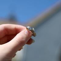 Matrix 0.40ct Diamond Ring in Platinum by Sheila Fleet Jewellery