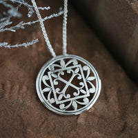 Cathedral ‘St Magnus I’ Dress Pendant in Sterling Silver by Sheila Fleet Jewellery