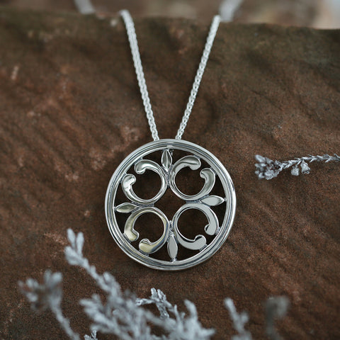 Cathedral ‘St Magnus II’ Dress Pendant in Sterling Silver by Sheila Fleet Jewellery
