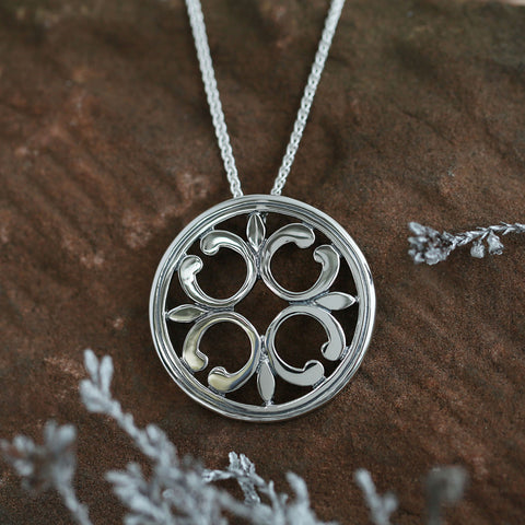 Cathedral ‘St Magnus II’ Dress Pendant in Sterling Silver by Sheila Fleet Jewellery