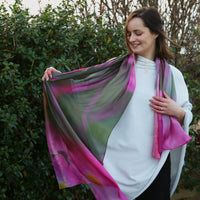 Primula Scotica Silk Scarf by Sheila Fleet Jewellery