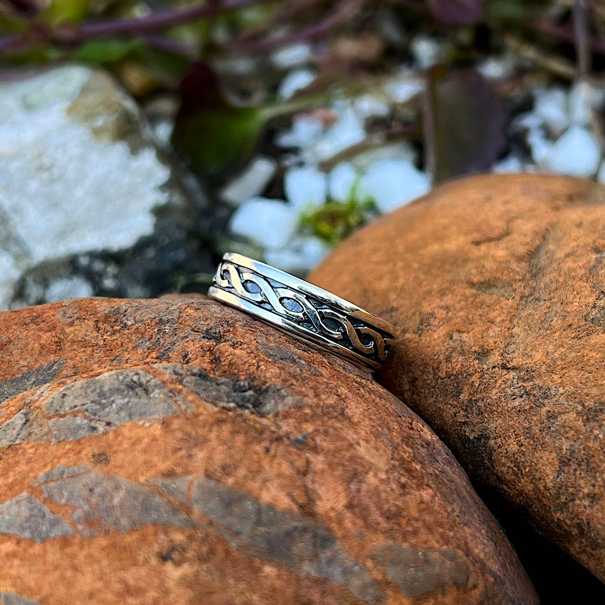 Pierowall Twist Celtic Ring in Sterling Silver Sheila Fleet