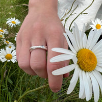 Matrix Embrace Ring in Sterling Silver by Sheila Fleet Jewellery