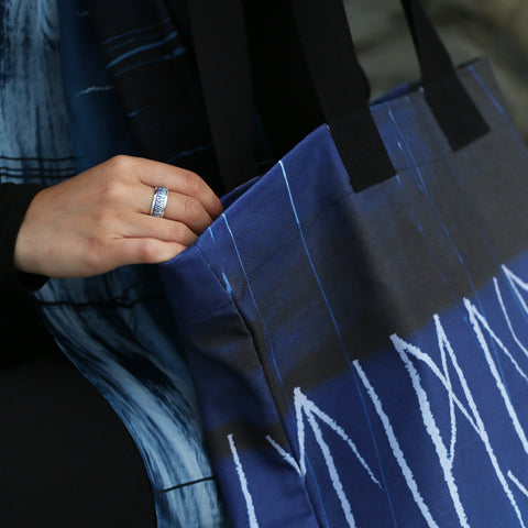 Runic Tote Bag by Sheila Fleet Jewellery