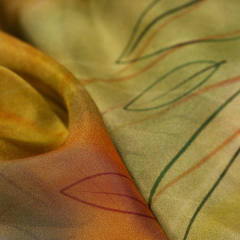 Seasons Silk Scarf by Sheila Fleet Jewellery