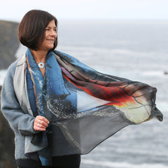 Skyran Scarf by Sheila Fleet & Kirsteen Stewart