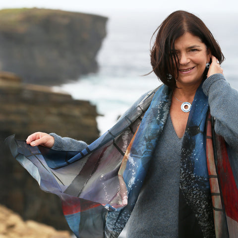 Skyran Scarf by Sheila Fleet & Kirsteen Stewart