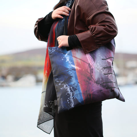 Skyran Tote Bag by Sheila Fleet Jewellery