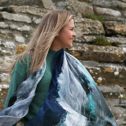Storm Scarf by Sheila Fleet & Kirsteen Stewart