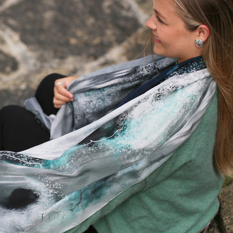 Storm Scarf by Sheila Fleet & Kirsteen Stewart
