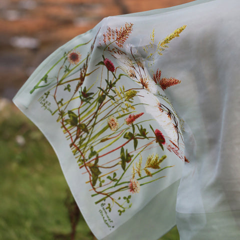 Summer Meadow Scarf by Sheila Fleet