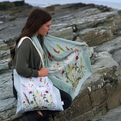Summer Meadow Scarf by Sheila Fleet Jewellery
