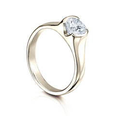 North Star 1.0ct Diamond Ring in 18ct White Gold by Sheila Fleet Jewellery