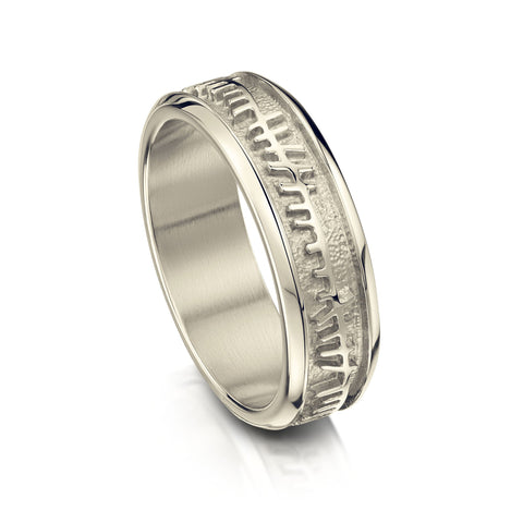Skyran Ring in 18ct White Gold by Sheila Fleet Jewellery