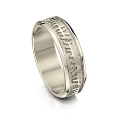 Skyran Ring in 18ct White Gold by Sheila Fleet Jewellery