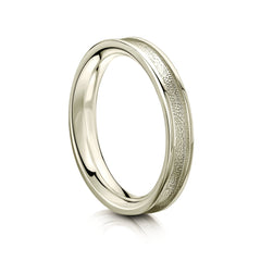 Halo Ring in 18ct White Gold by Sheila Fleet Jewellery