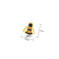 Bumblebee Small Lapel Pin in 18ct Yellow Gold