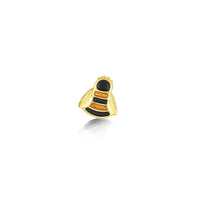 Bumblebee Small Lapel Pin in 18ct Yellow Gold