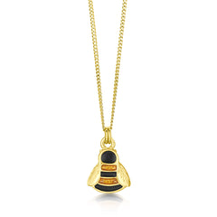 Bumblebee Small Pendant in 18ct Yellow Gold