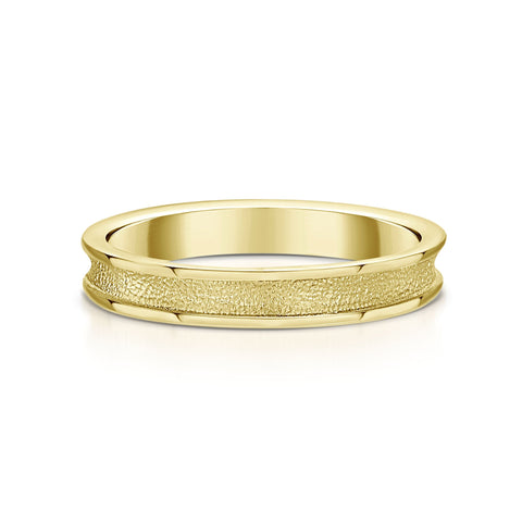 Halo Ring in 18ct Yellow Gold by Sheila Fleet Jewellery