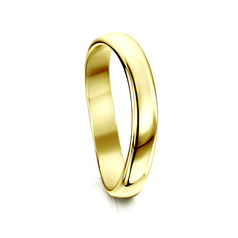 Cosmos Constellation Plain Band in 18ct Yellow Gold by Sheila Fleet Jewellery