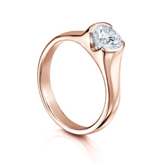 North Star 1.0ct Diamond Ring in 9ct Rose Gold by Sheila Fleet Jewellery