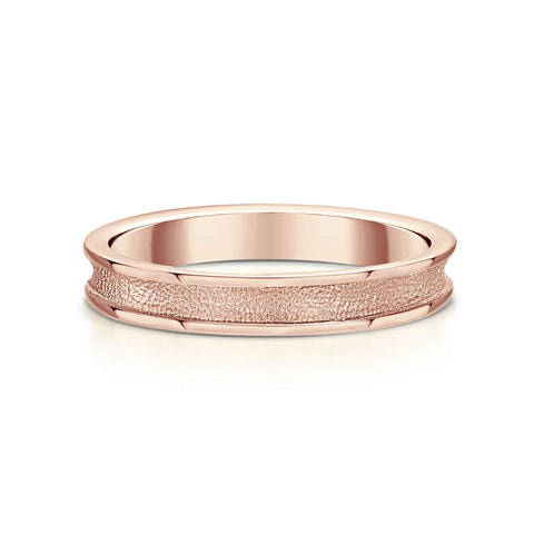 Halo Ring in 9ct Rose Gold by Sheila Fleet Jewellery