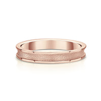 Halo Ring in 9ct Rose Gold by Sheila Fleet Jewellery