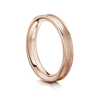 Halo Ring in 9ct Rose Gold by Sheila Fleet Jewellery