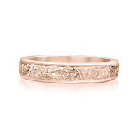 Matrix 4mm Band in 9ct Rose Gold by Sheila Fleet Jewellery