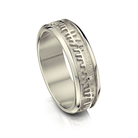 Skyran Ring in 9ct White Gold by Sheila Fleet Jewellery