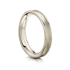 Halo Ring in 9ct White Gold by Sheila Fleet Jewellery