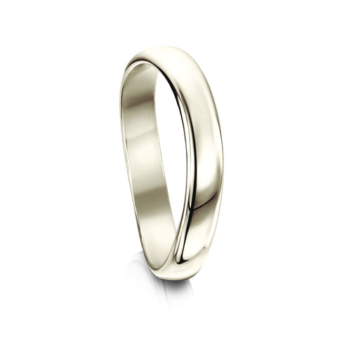 Cosmos Constellation Plain Band in 9ct White Gold by Sheila Fleet Jewellery