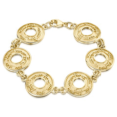 Skyran 'Blessing' Bracelet in 9ct Yellow Gold by Sheila Fleet Jewellery