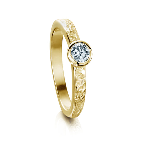 Matrix 0.25ct Diamond Ring in 9ct Yellow Gold