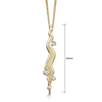 River Ripples Diamond Dress Pendant in 9ct Yellow Gold with Pearl by Sheila Fleet Jewellery